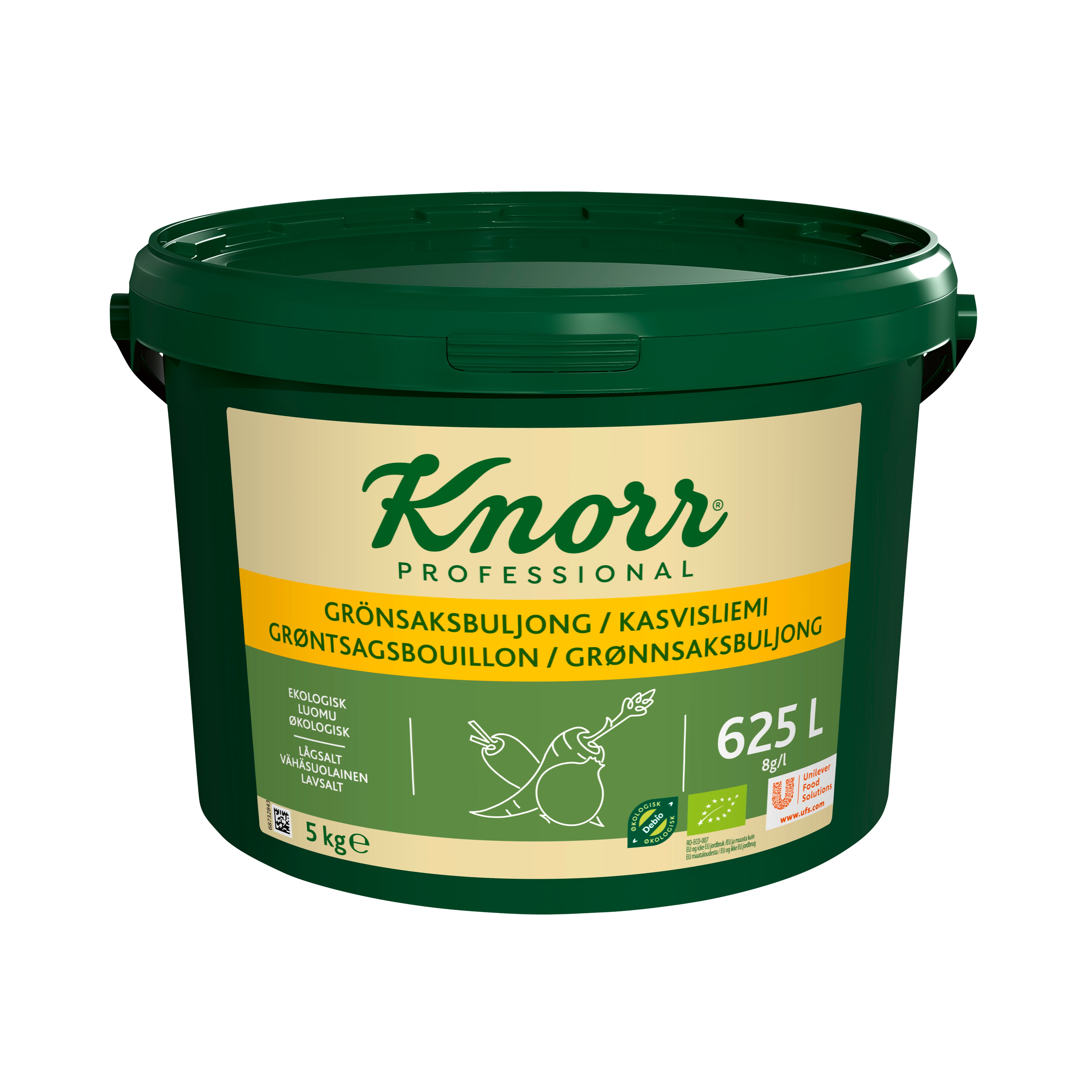 Knorr Grönsaksbuljong Ekologisk, pulver 1 x 5kg - 
